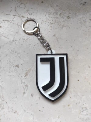 Portachiavi Juventus stampato in 3D - Immagine 1 di 3