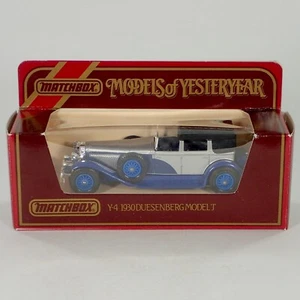 Models of Yesteryear Y-4 1930 Duesenberg Model "J" Town Car OVP - Bild 1 von 10