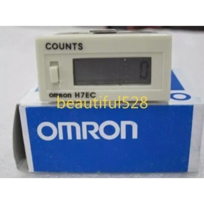 1PC New Omron H7EC-BVLM Digital Total Counter Totalizer In Box Free Shipping - Image 1 of 4