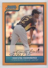 2006 Bowman Draft Chrome Futures Game Gold Refractor /50 Davis Romero #FG24