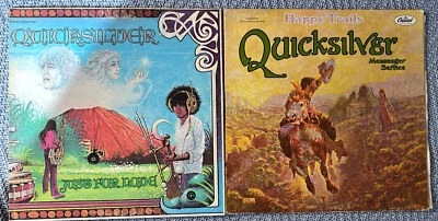 2 Quicksilver Messenger Service LP's Happy Trails - Just For Love Capital - Image 1 of 4