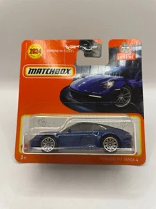 Matchbox 2024 Porsche 911 Targa 4 Blue MBX New 2024 60/100 Short card - Picture 1 of 1