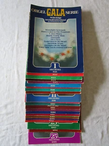 25x Orgel Gala Serie Welterfolge am laufenden Band Noten E-Orgel Sikorski - Bild 1 von 1