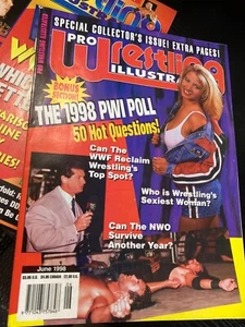 PWI Pro Wrestling Illustrated Magazine WWF WCW - Junio 1998 Sunny Tammy Sytch - Imagen 1 de 3