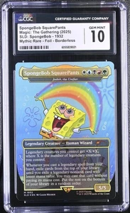 SpongeBob SquarePants - Jodah, the Unifier Secret Lair Drop, FOIL CGC 10 - Picture 1 of 2