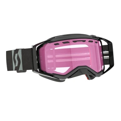 Scott Usa Prospect Snowcross Goggles (One Size Fits Most, Black/Rose Lens) - Image 1 of 3