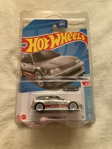 Hot Wheels - 2023 Walmart Exclusive - ZAMAC '90 Honda Civic EF - Picture 1 of 7