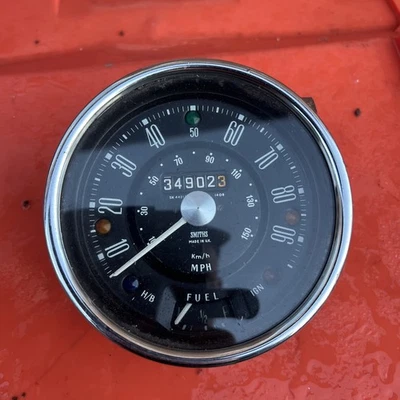 Classic Mini Austin Morris BMC Speedo Smiths Speedometer - Image 1 of 4