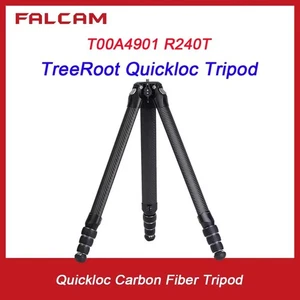FALCAM T00A4901 R240T TreeRoot Pro Carbon Fiber Quick Lock Travel Camera Tripod - Picture 1 of 7