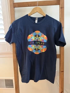 Coldplay Konzert Shirt A HEAD FULL OF DREAMS World Tour 2017 Größe M Next Level - Bild 1 von 3