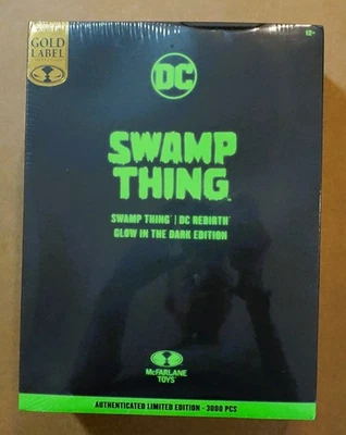McFarlane DC Multiverse Gold Label Swamp Thing Glow-in-the-Dark Edition Foto 1 de 4
