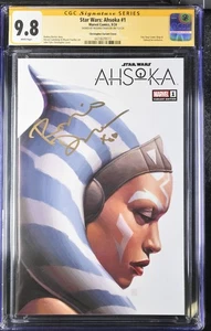 Ahsoka #1 JTC GalaxyCon Variante CGC SS 9.8 Firmado por: Rosario Dawson - Imagen 1 de 2