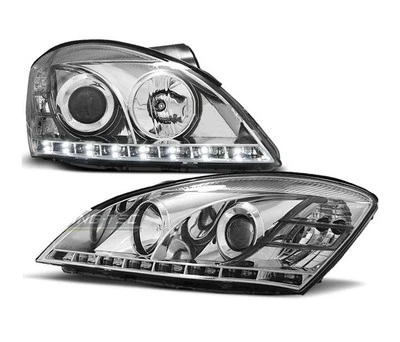 faros para KIA CEED 2006 2007 2008 2009 luz de día cromo LHD Foto 1 de 1