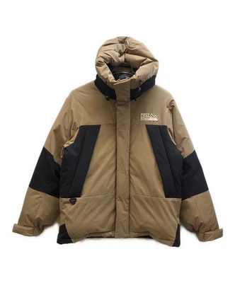 FIRST DOWN Down jacket Size: S Beige x black Men 223-1514 - Image 1 of 4