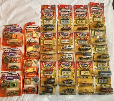 Lot Of 27 Matchbox Across America 50th, Around the World - Image 1 of 4