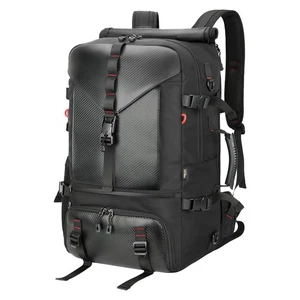 Zaino Resistente 50L, Zaino da Viaggio per Uomo, Grande 17 Pollici Porta Laptop... - Foto 1 di 9