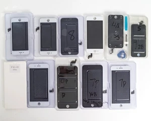 Posten von 11 Telefon Bildschirm Ersatz - sortiert - Bild 1 von 8