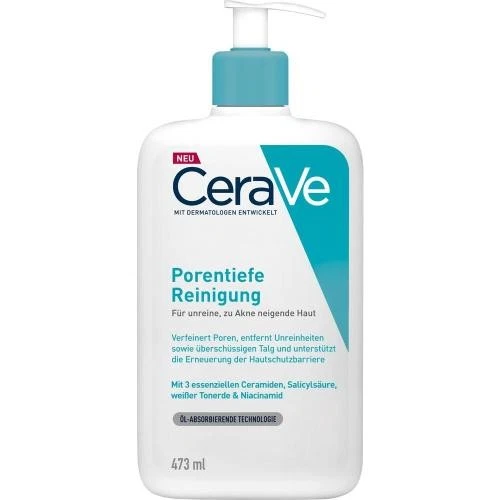 L'OREAL DEUTSCHLAND GMBH CERAVE porentiefe Reinigung Gel 473 ML PZN 19859529