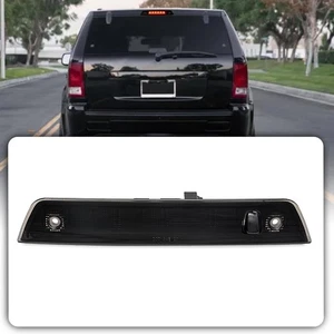 Black LED Rear Third 3rd Brake Tail Light For 2005-2010 Jeep Grand Cherokee WK - Picture 1 of 6