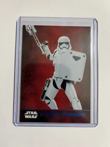 2015 Topps Star Wars The Force Awakens Blue Riot Control Stormtrooper - Picture 1 of 2