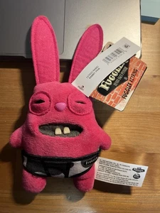 ZURU Fuggler Pink Bunny 5" Clip On Schlüsselanhänger Pink Rabbit - Bild 1 von 2