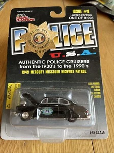 Racing Champions 1/64 USA Police 1949 Mercury Missouri Highway patrol - Picture 1 of 2