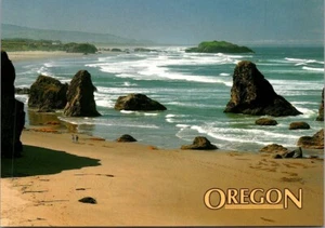 SANDY BEACHES Oregon Coast 4x6 Postcard - Imagen 1 de 2
