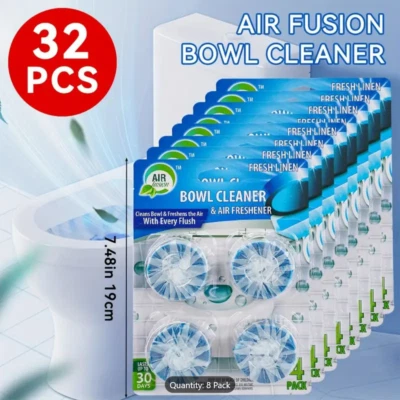 NUEVO 36 Piezas Automático Blanqueador Inodoro Limpiador Quitamanchas Pestaña Azul Foto 1 de 3