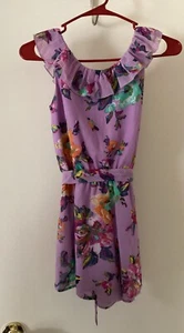 Zuni’s One Piece Ruffled Romper Shorts Girls Size 10 - Picture 1 of 7