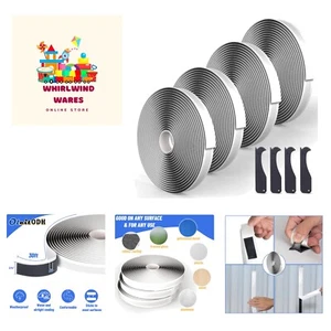 Butyl Seal Putty Tape Black, 1/8" x 3/4" x 30 ft 4-Pack Butyl Sealant Tape Bu... - Picture 1 of 8