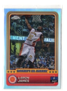 2024 Topps Cromo McDonald's AA LeBron James REFRACTOR #50 LEYENDA NBA - Imagen 1 de 1