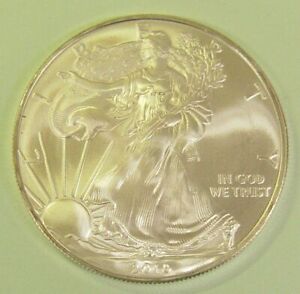De USA American Eagle / Liberty Dólar 2010 - 1 Onza / Plata En El Cápsulas