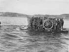 Evacuating Guns And Personnel From Suvla Point On Rafts 1915 WWI OLD PHOTO