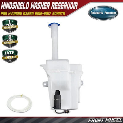 Depósito de lavadora de parabrisas con tapa y bomba y sensor para Hyundai Azera Sonata Foto 1 de 4