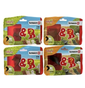 4 Stück Schleich Puzzlemals 2x Wild Life 2x Farm World Serie 1 Neu und OVP - Bild 1 von 1