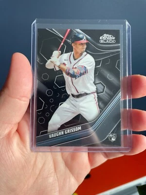 Vaughn Grissom Rookie - 2023 Topps Chrome Black #97 Atlanta Braves - Image 1 of 2