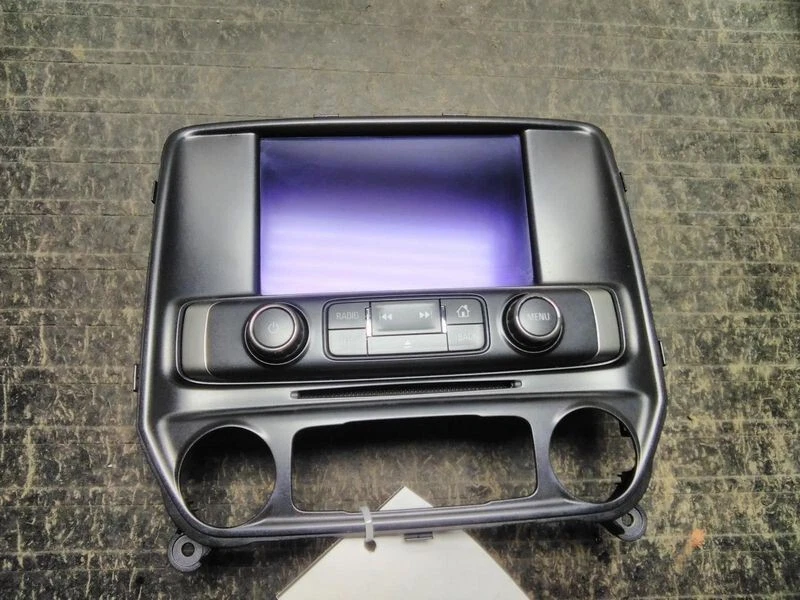 2015-2016 Chevy Silverado, GMC Sierra Radio Control Panel W/ Display Screen OEM - Image 1 of 4