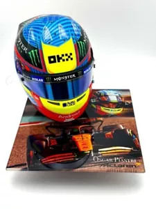 Casco Oscar Piastri 2024 1:2 F1 McLaren actualización completa y pantalla - Imagen 1 de 10