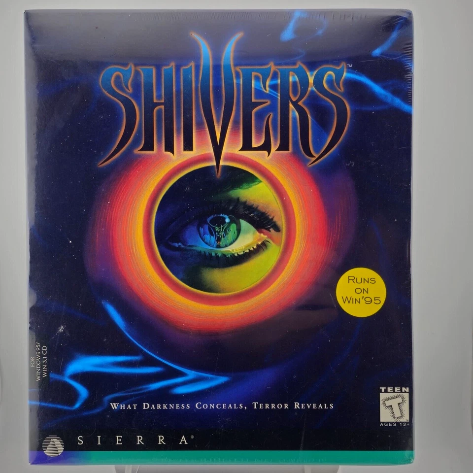 Shivers Factory PC Computer Game Classic 1995 Sierra Gem MINT & RARE