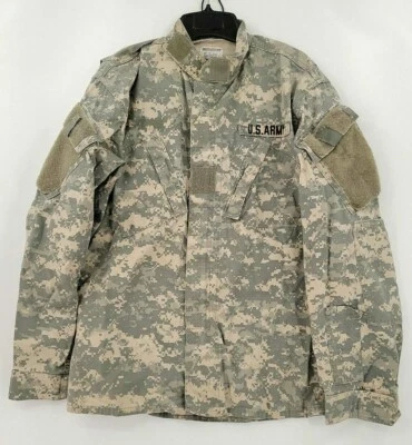 Bethel Industries Inc Adult Men Size M-Long Camouflage Army Combat Uniform Coat - Image 1 of 4