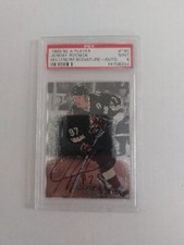 1999-00 Be A Player Millennium Signature Series Jeremy Roenick #190 Auto PSA 9