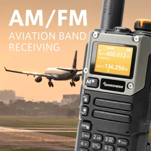 UV-K5(8) Przenośny Walkie Talkie Am Fm UHF VHF Dwukierunkowy odbiornik radiowy dalekiego zasięgu - Zdjęcie 1 z 15