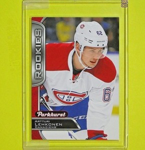 ARTTURI LEHKONEN  16-17  ROOKIE  " PARKHURST RED "  #369   Montreal Canadiens