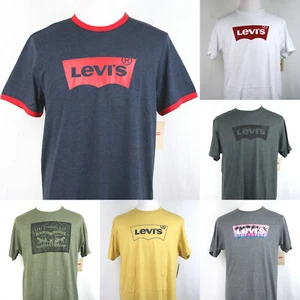 Levis T-shirt Logo Graphic or 2 horse short sleeve crew neck S,L,M,XL - Picture 1 of 7