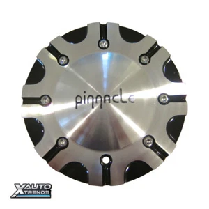Pinnacle P46 Spade Black Machine Wheel Rim Center Cap 119S180-M 7 1/16 - Picture 1 of 2