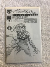 Top Cow Classics in Black and White Rising Stars 1DF COA#0231 VF+ 8.5