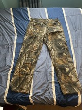 Vintage Cut Mossy Oak Camo  Hunting Jeans 34 x 30