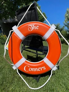 Personalized Life Ring 24"  - USCG Approved - Custom Life Ring - 20/30in avail. - Bild 1 von 4