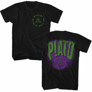 Panic at the Disco PATD Black Adult T-Shirt - Picture 1 of 2