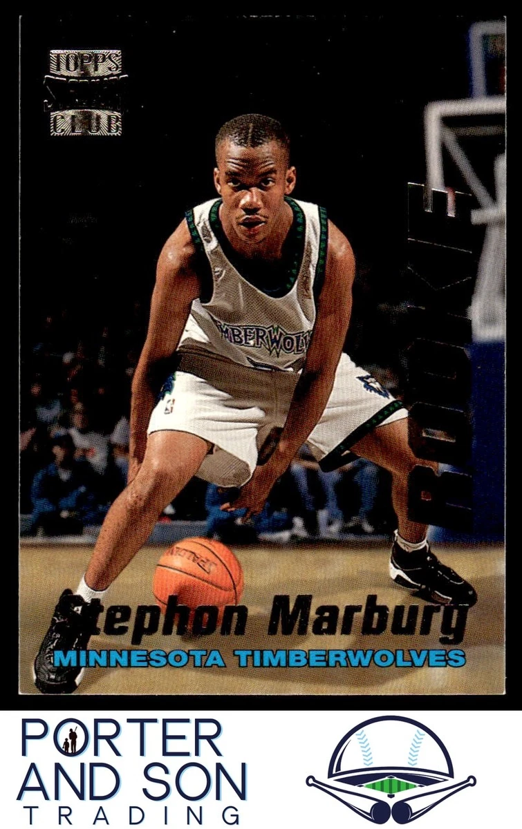 Topps Stephon Marbury Basketball Minnesota Timberwolves Sports
